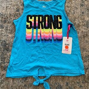 Girls justice shirt